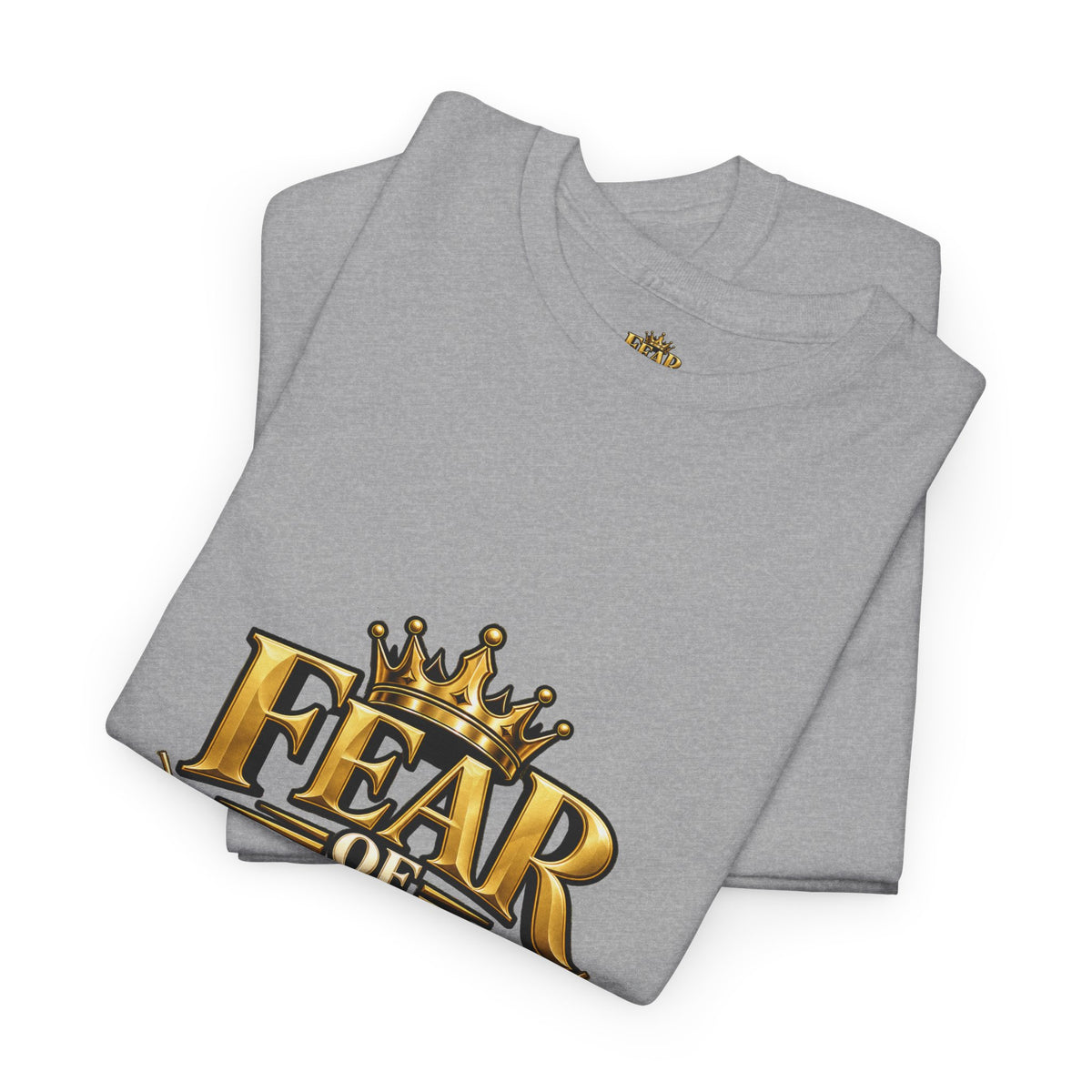 Fear of God crown logo Tee | Religious Christian faith shirt