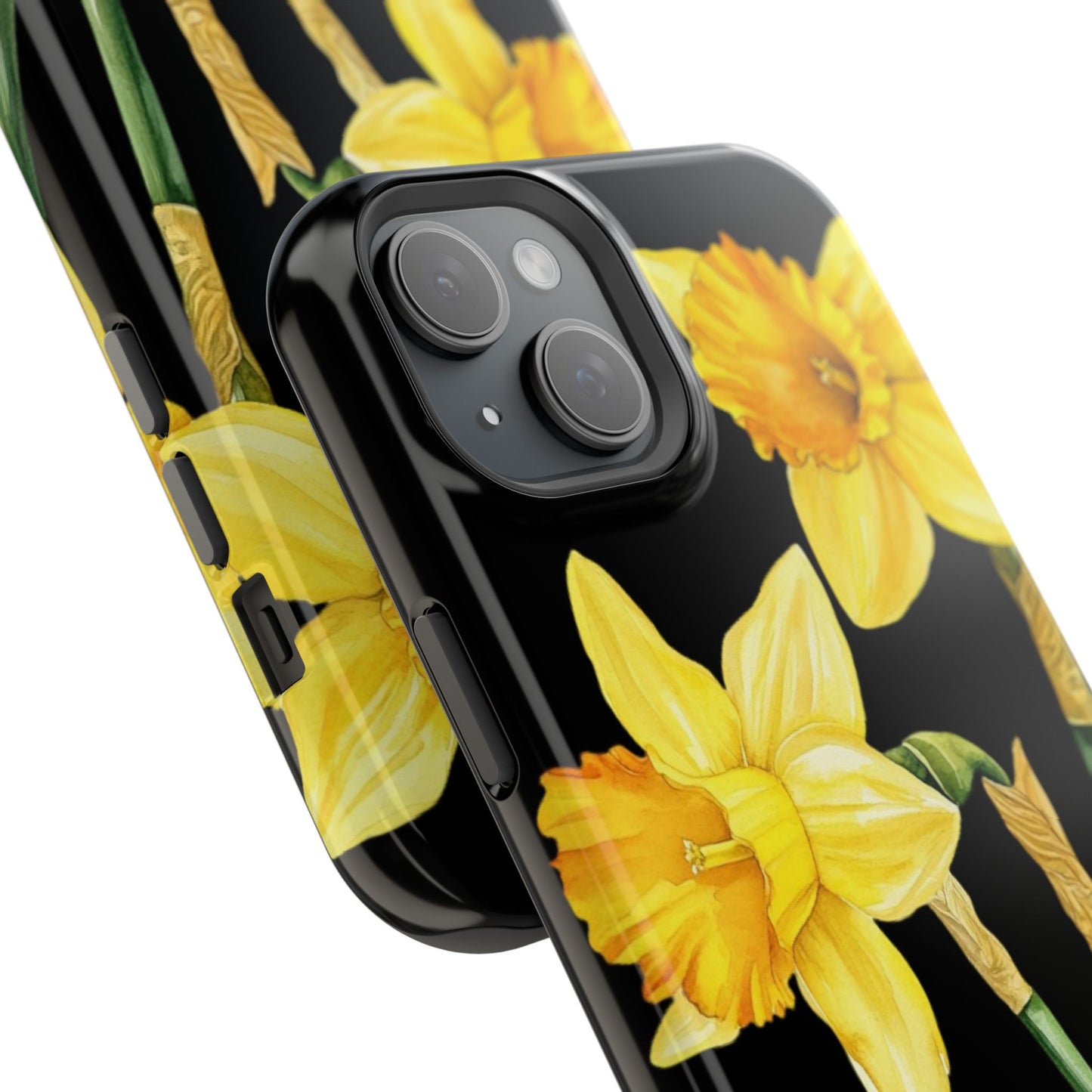 Cell Phone Cases, Daffodil March Birth Flower Impact Resistant Protective Cover, Phone Accessories, Floral Tech Gear, Birthday Gift