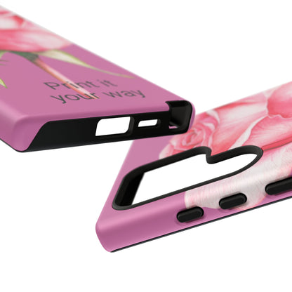 Custom cell phone case, Personalized Gift for Her, Inspirational, Elegant