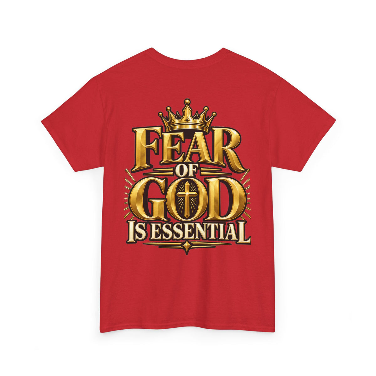 Fear of God crown logo Tee | Religious Christian faith shirt