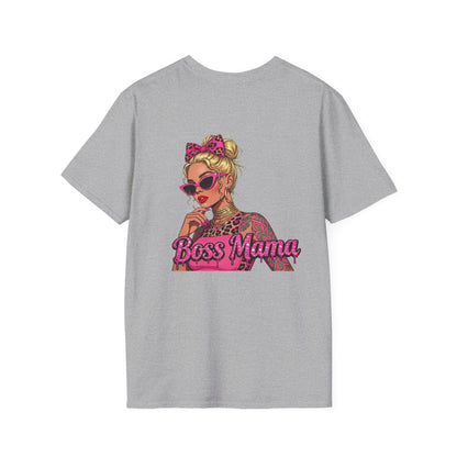 Boss Mama graphic T-Shirt | Retro Pinup Mom design