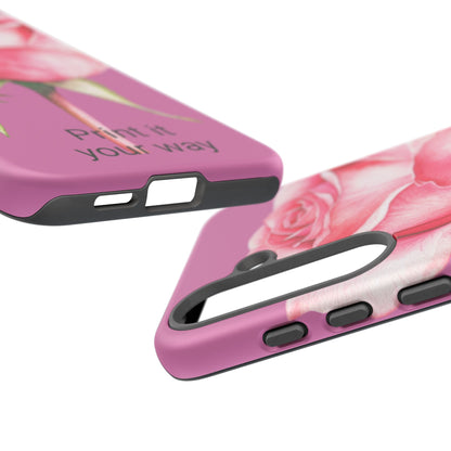 Custom cell phone case, Personalized Gift for Her, Inspirational, Elegant