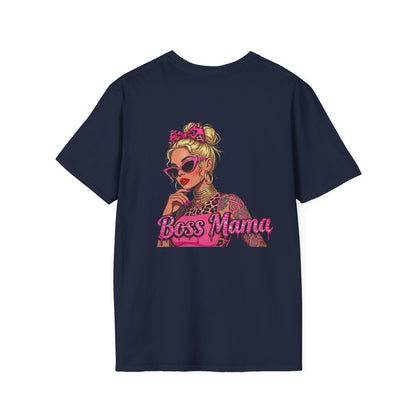 Boss Mama graphic T-Shirt | Retro Pinup Mom design