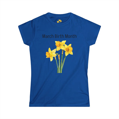Women's Graphic Birth Month Tee