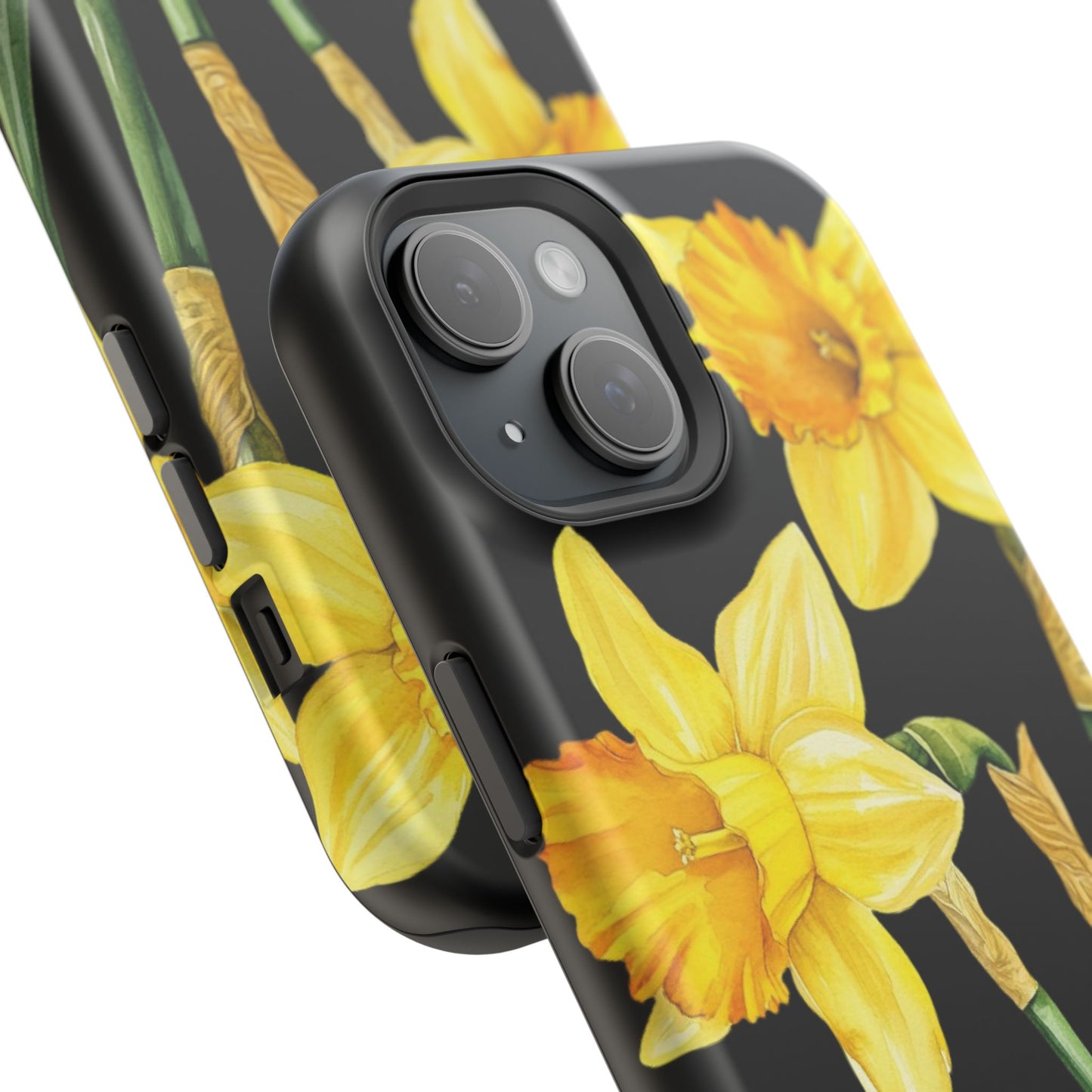 Cell Phone Cases, Daffodil March Birth Flower Impact Resistant Protective Cover, Phone Accessories, Floral Tech Gear, Birthday Gift