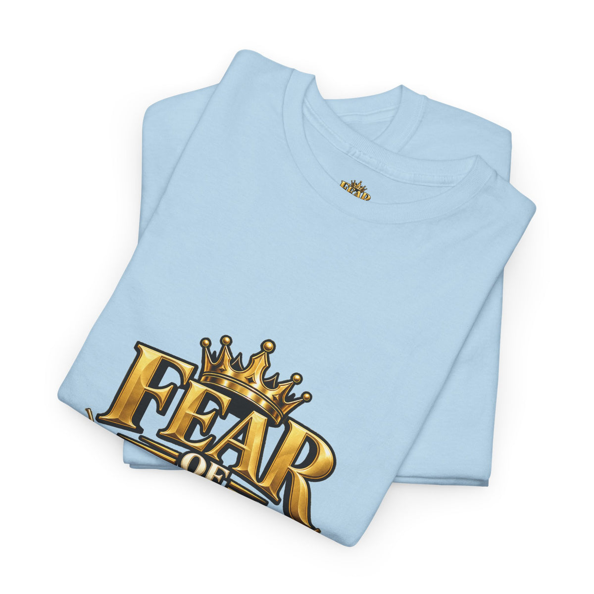 Fear of God crown logo Tee | Religious Christian faith shirt