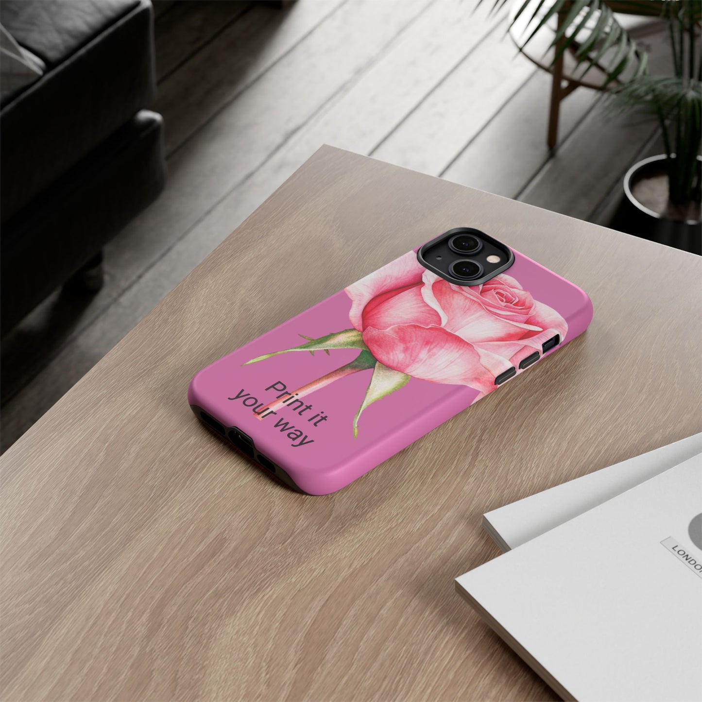 Custom cell phone case, Personalized Gift for Her, Inspirational, Elegant