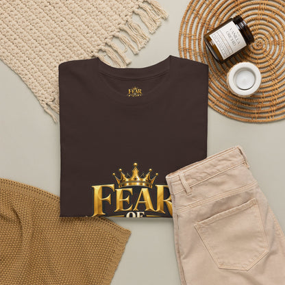 Fear of God crown logo Tee | Religious Christian faith shirt