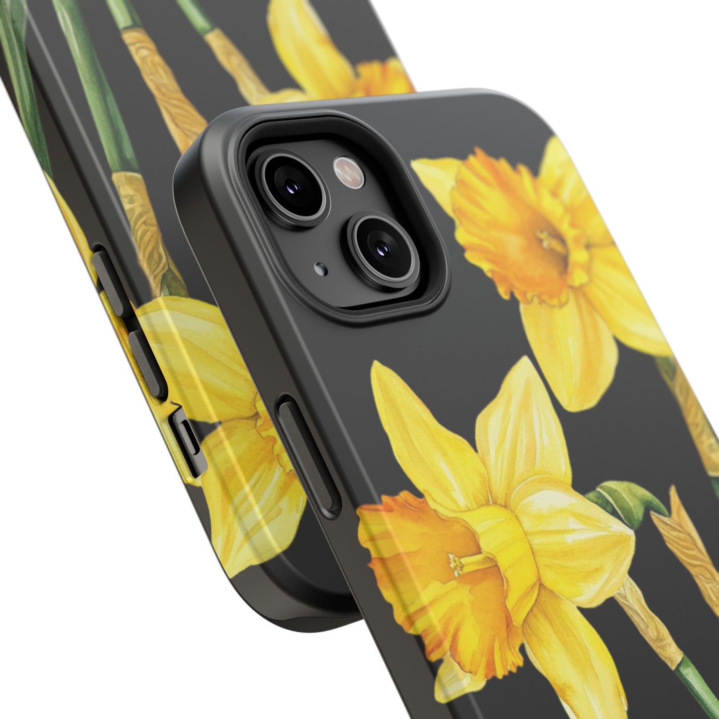 Cell Phone Cases, Daffodil March Birth Flower Impact Resistant Protective Cover, Phone Accessories, Floral Tech Gear, Birthday Gift
