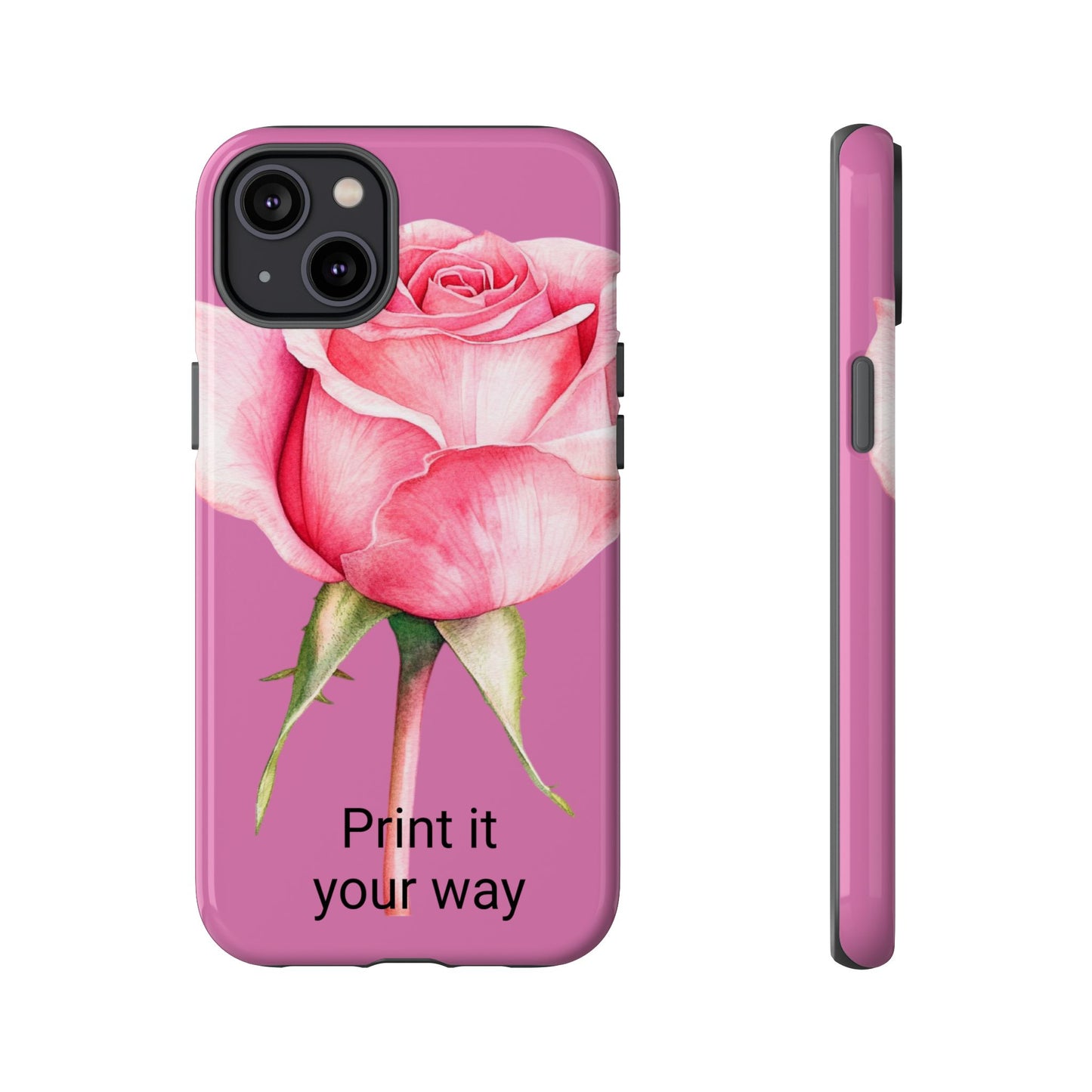 Custom cell phone case, Personalized Gift for Her, Inspirational, Elegant