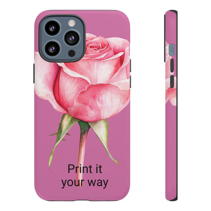 Custom cell phone case, Personalized Gift for Her, Inspirational, Elegant