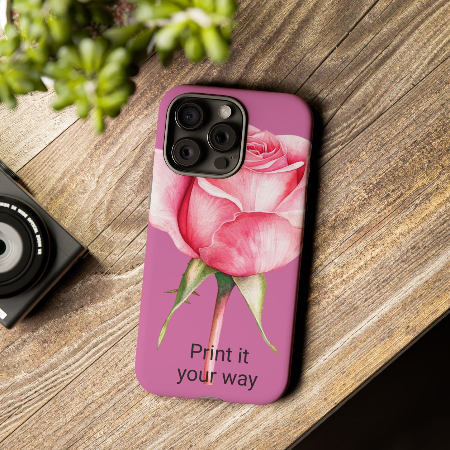 Custom cell phone case, Personalized Gift for Her, Inspirational, Elegant