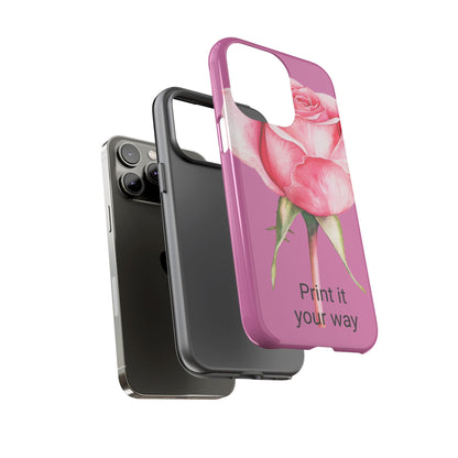 Custom cell phone case, Personalized Gift for Her, Inspirational, Elegant