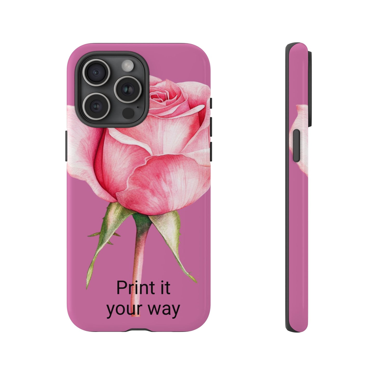 Custom cell phone case, Personalized Gift for Her, Inspirational, Elegant