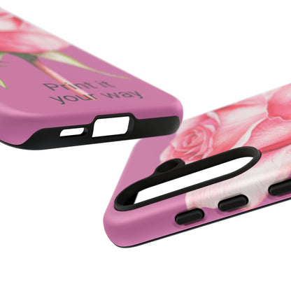 Custom cell phone case, Personalized Gift for Her, Inspirational, Elegant