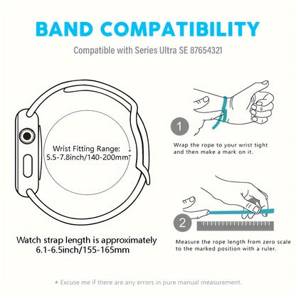 Colorful Natural Stone Bracelet Beaded-Bands Compatibe With Apple Watch Series 9 8 7 6 5 4 3 2 1, Feminine Cute Handmade Elastic Stretch Beaded Strap For IWatch Bands 38mm 40mm 41mm 42mm 44mm 45mm 49mm For Apple Watch Bands F