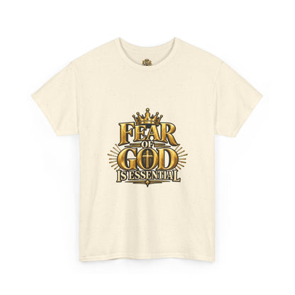 Fear of God crown logo Tee | Religious Christian faith shirt