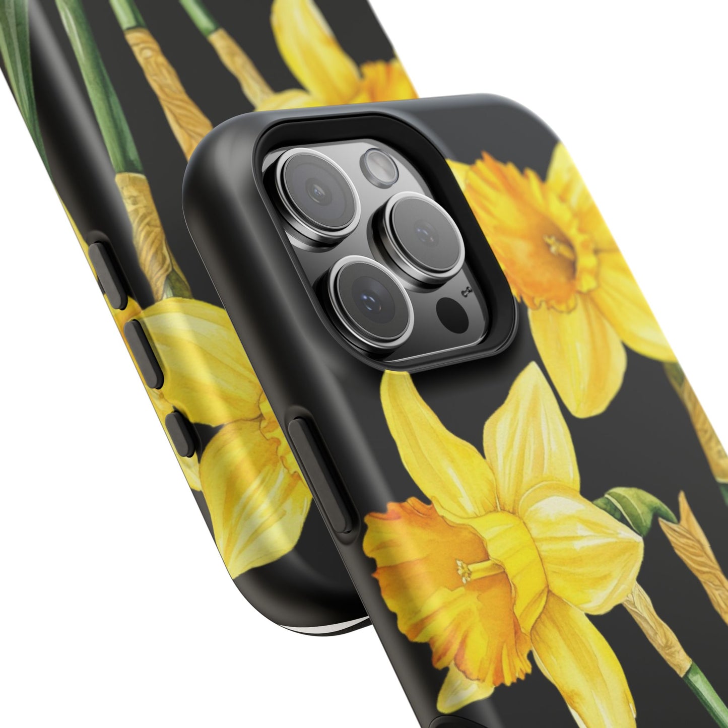 Cell Phone Cases, Daffodil March Birth Flower Impact Resistant Protective Cover, Phone Accessories, Floral Tech Gear, Birthday Gift