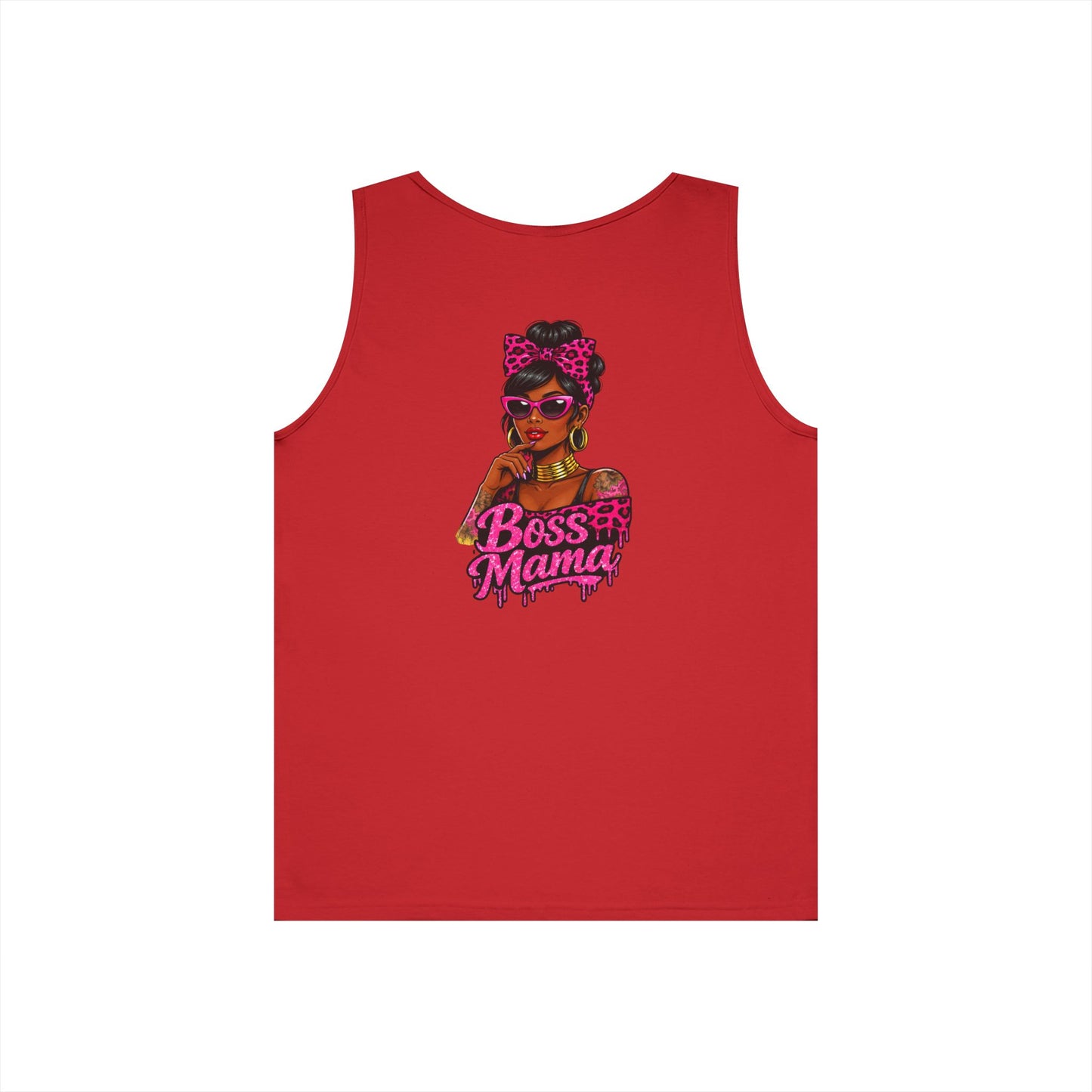Boss Mama tank top | Personalized name option
