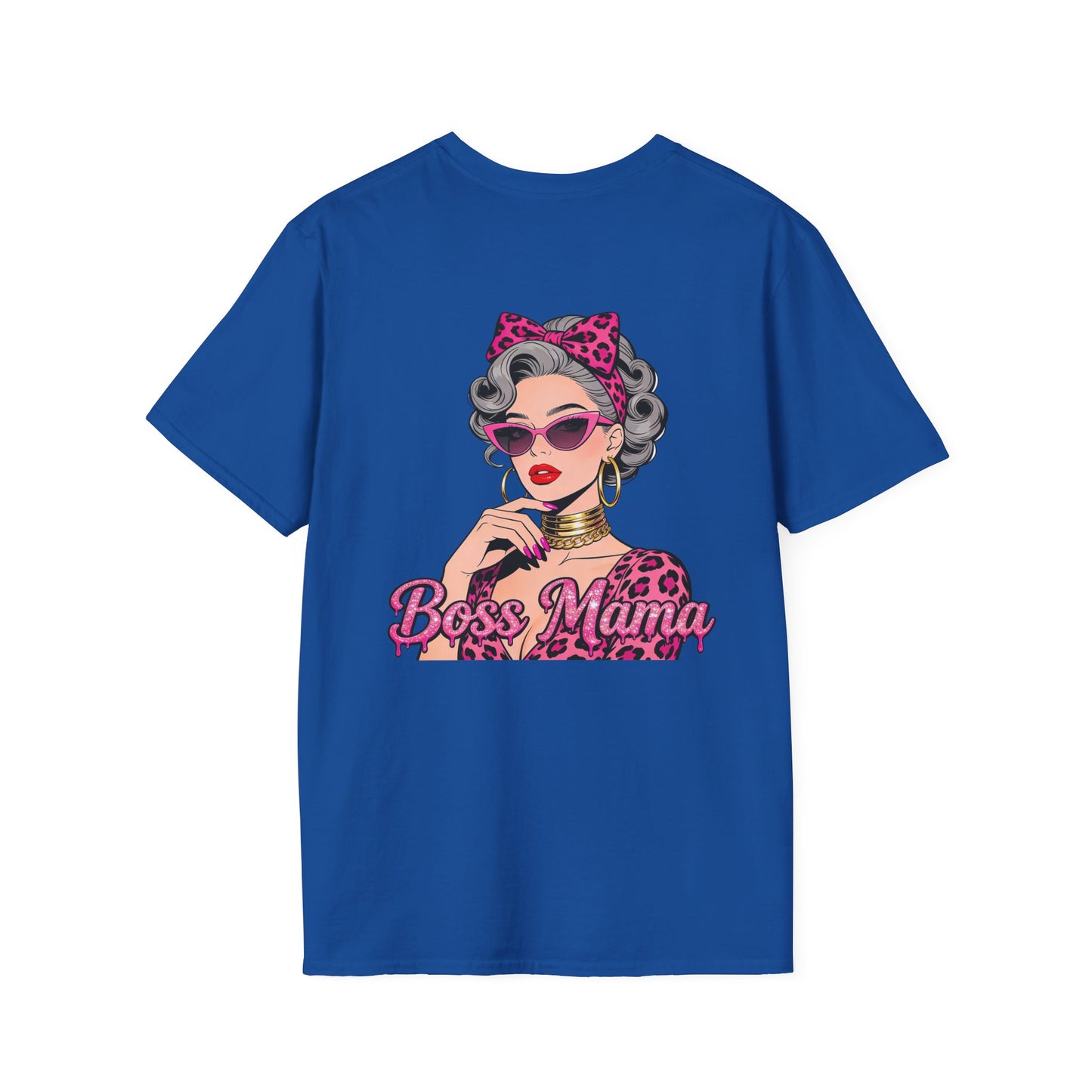 Boss Mama graphic T-Shirt | Retro Pinup Mom design