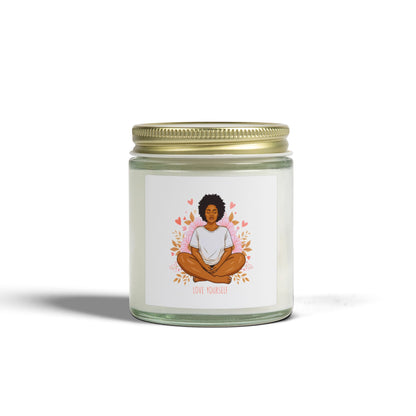 Meditation Scented Candle, Relaxation Gift, Eco-Friendly Home Decor, Spiritual Aromatherapy, Mindfulness Candle