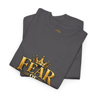 Fear of God crown logo Tee | Religious Christian faith shirt
