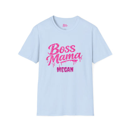 Boss Mama graphic T-Shirt | Retro Pinup Mom design