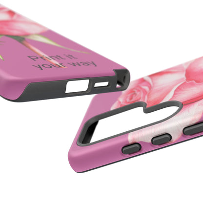 Custom cell phone case, Personalized Gift for Her, Inspirational, Elegant