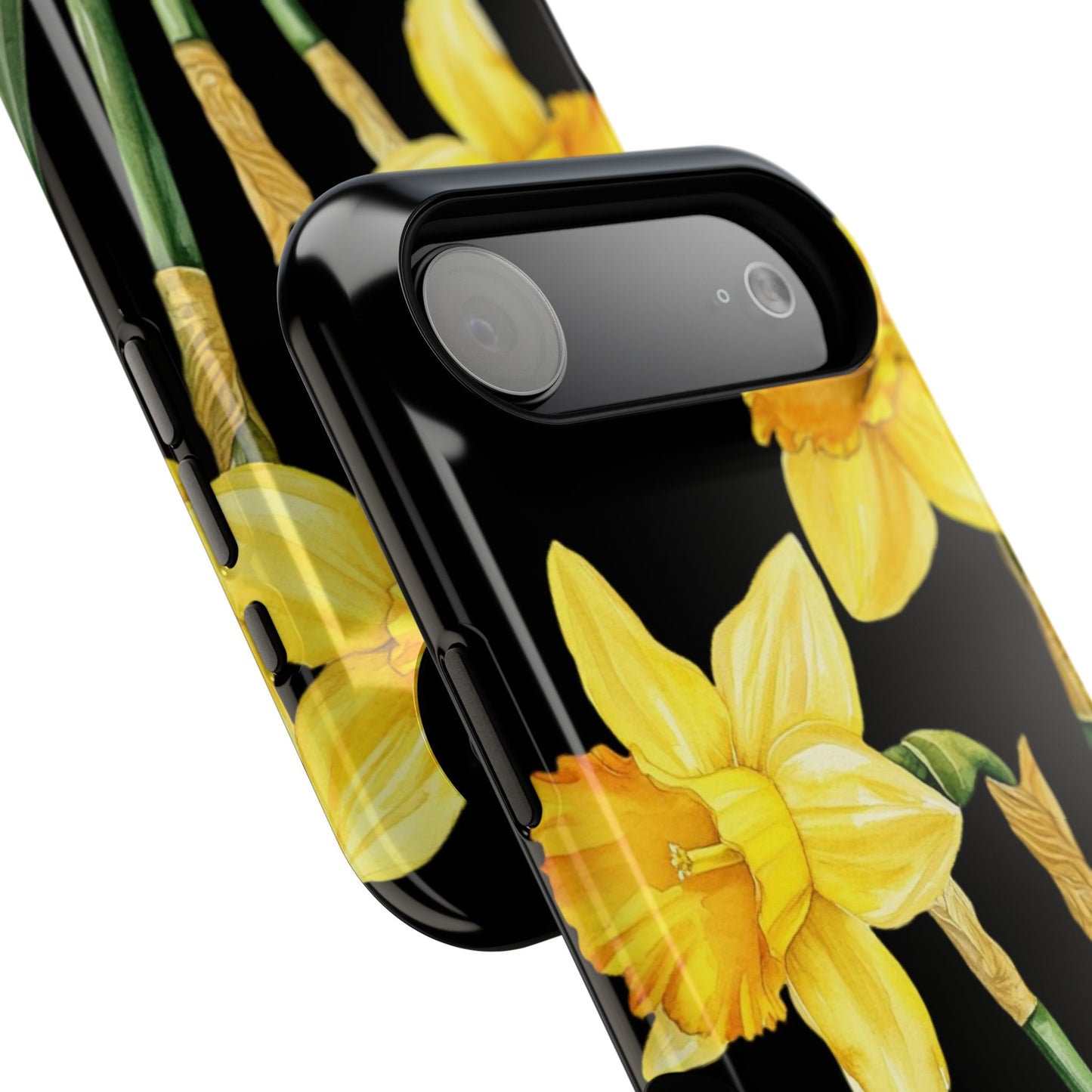 Cell Phone Cases, Daffodil March Birth Flower Impact Resistant Protective Cover, Phone Accessories, Floral Tech Gear, Birthday Gift