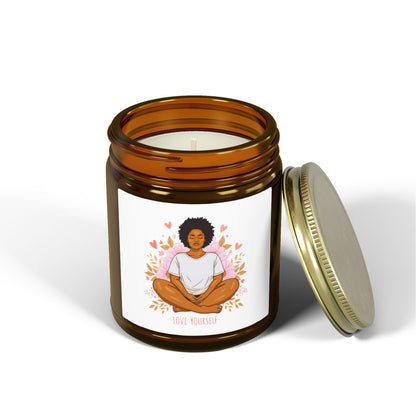 Meditation Scented Candle, Relaxation Gift, Eco-Friendly Home Decor, Spiritual Aromatherapy, Mindfulness Candle