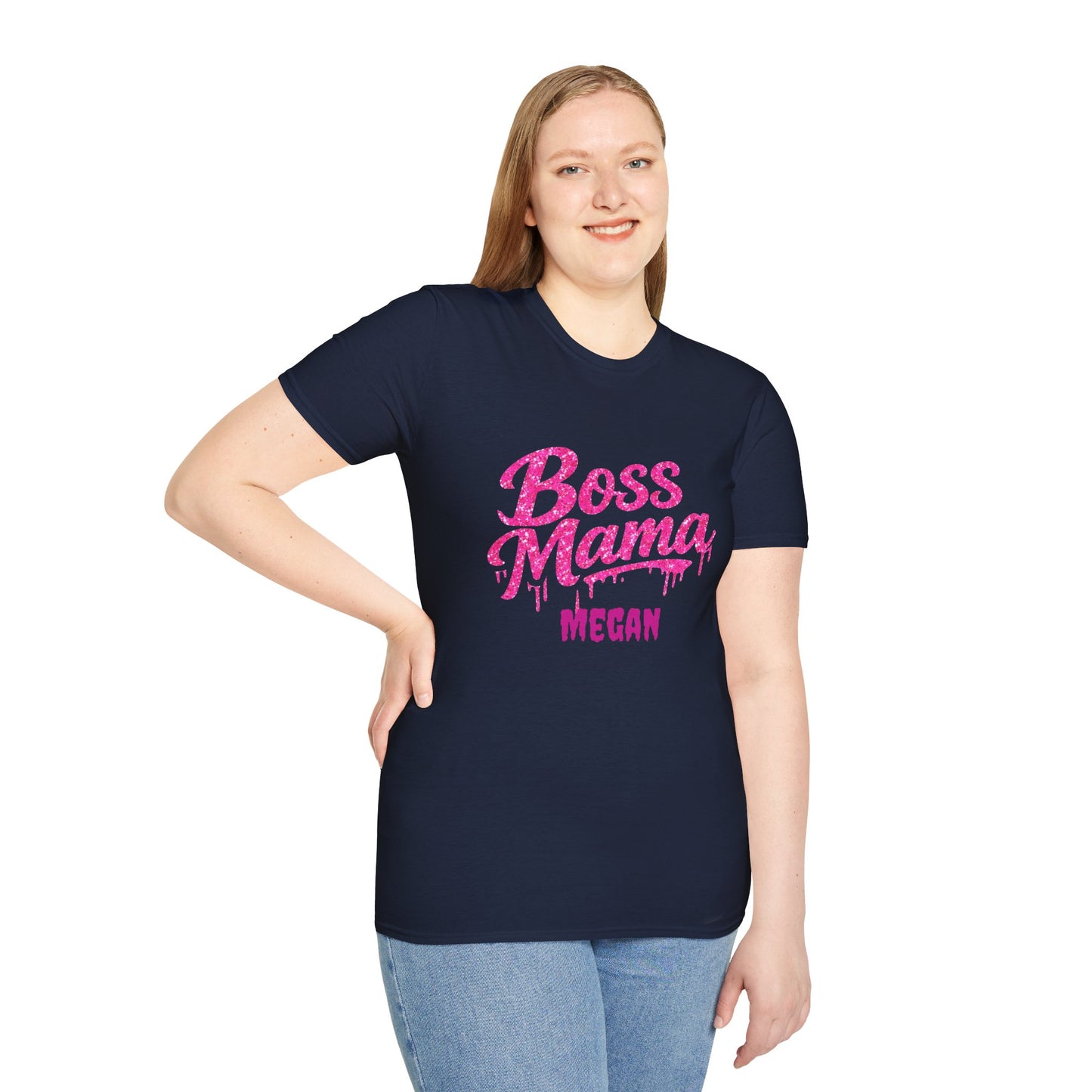 Boss Mama graphic T-Shirt | Retro Pinup Mom design