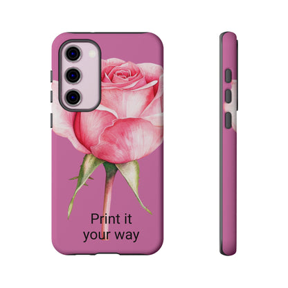Custom cell phone case, Personalized Gift for Her, Inspirational, Elegant