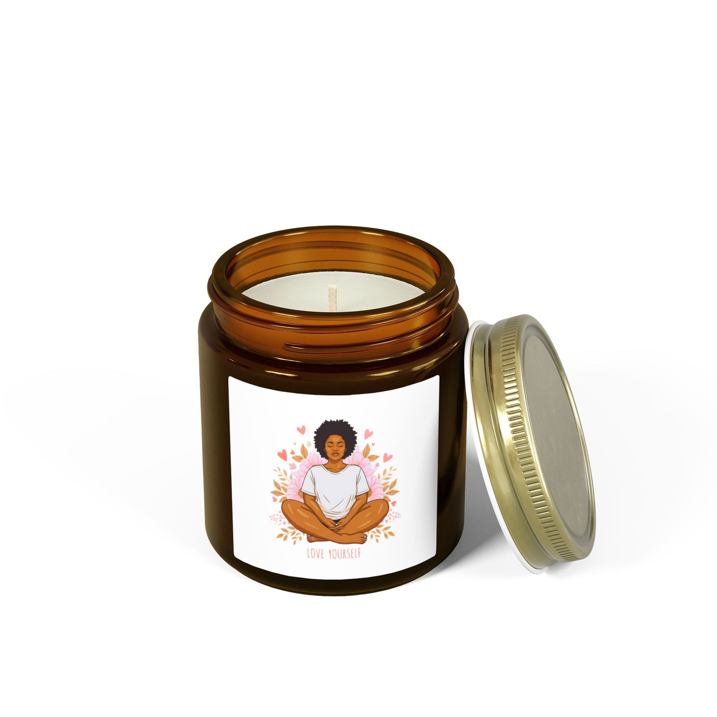Meditation Scented Candle, Relaxation Gift, Eco-Friendly Home Decor, Spiritual Aromatherapy, Mindfulness Candle