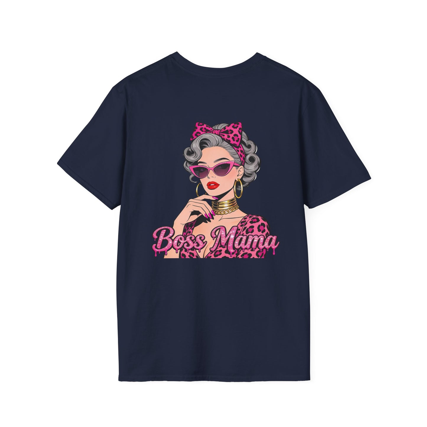 Boss Mama graphic T-Shirt | Retro Pinup Mom design