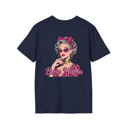 Boss Mama graphic T-Shirt | Retro Pinup Mom design