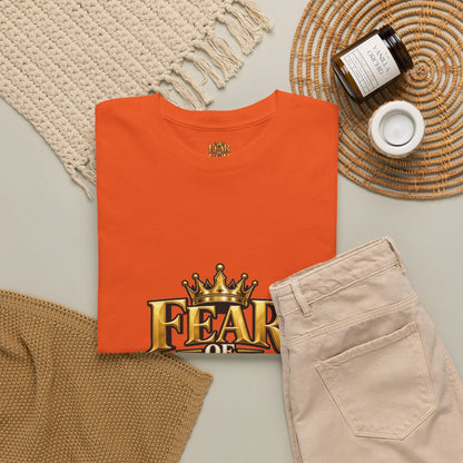 Fear of God crown logo Tee | Religious Christian faith shirt