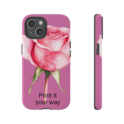 Custom cell phone case, Personalized Gift for Her, Inspirational, Elegant