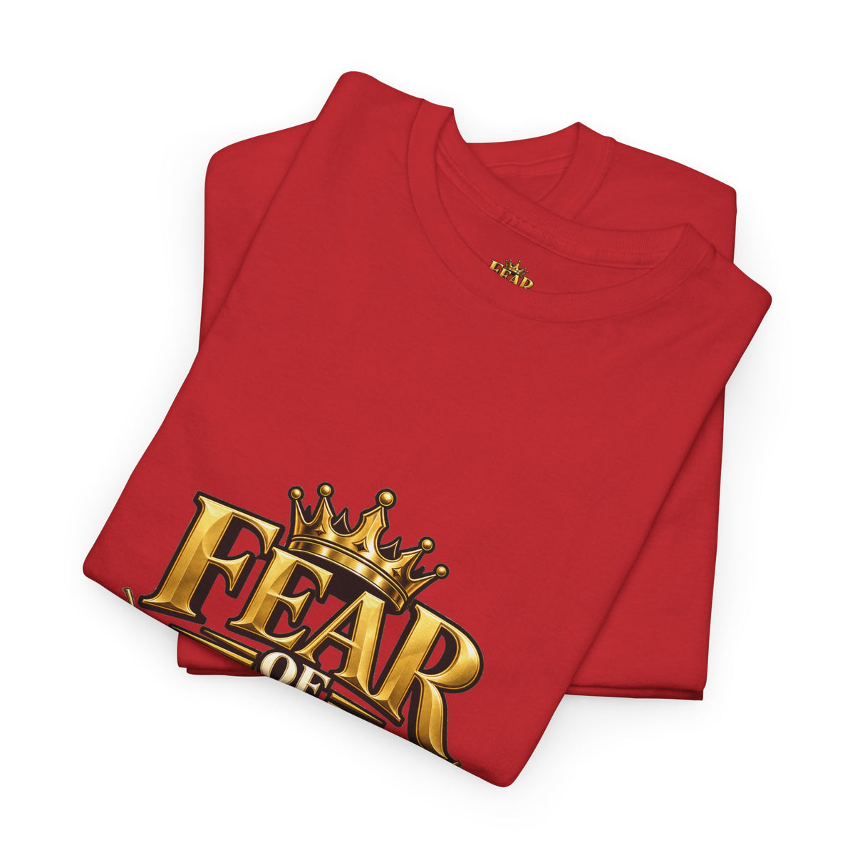 Fear of God crown logo Tee | Religious Christian faith shirt