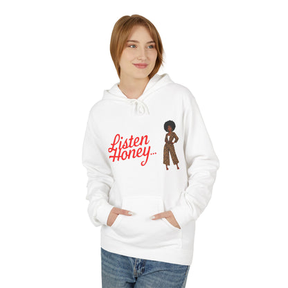 Empowering Quote Fleece Hoodie: Vintage Style, Unisex Graphic Sweatshirt, Casual Gift for Her, Inspirational Fashion, Everyday Comfort