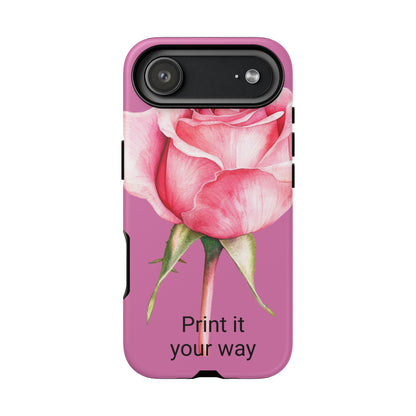 Custom cell phone case, Personalized Gift for Her, Inspirational, Elegant