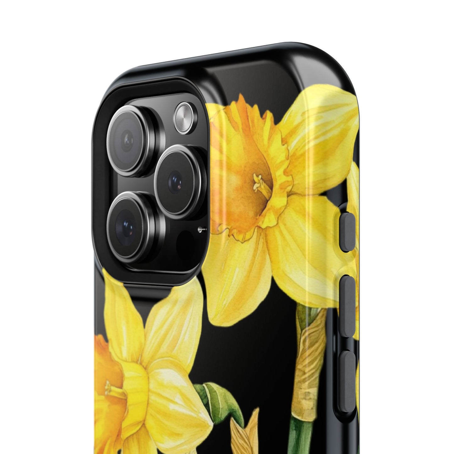 Cell Phone Cases, Daffodil March Birth Flower Impact Resistant Protective Cover, Phone Accessories, Floral Tech Gear, Birthday Gift