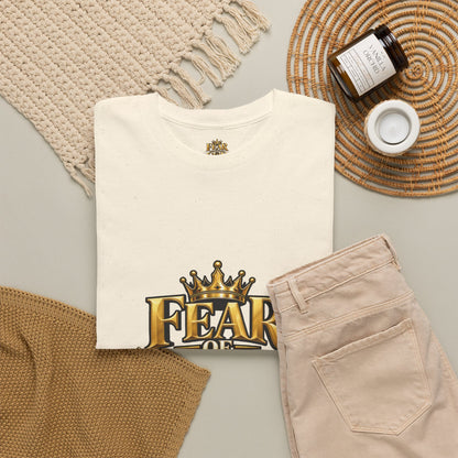 Fear of God crown logo Tee | Religious Christian faith shirt