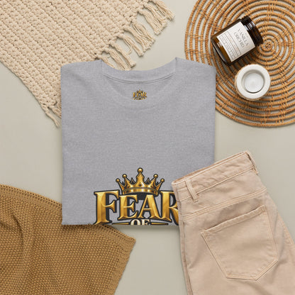 Fear of God crown logo Tee | Religious Christian faith shirt
