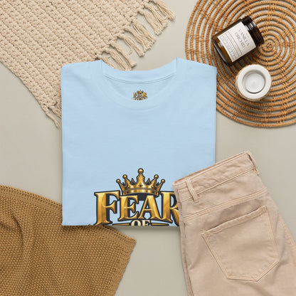 Fear of God crown logo Tee | Religious Christian faith shirt