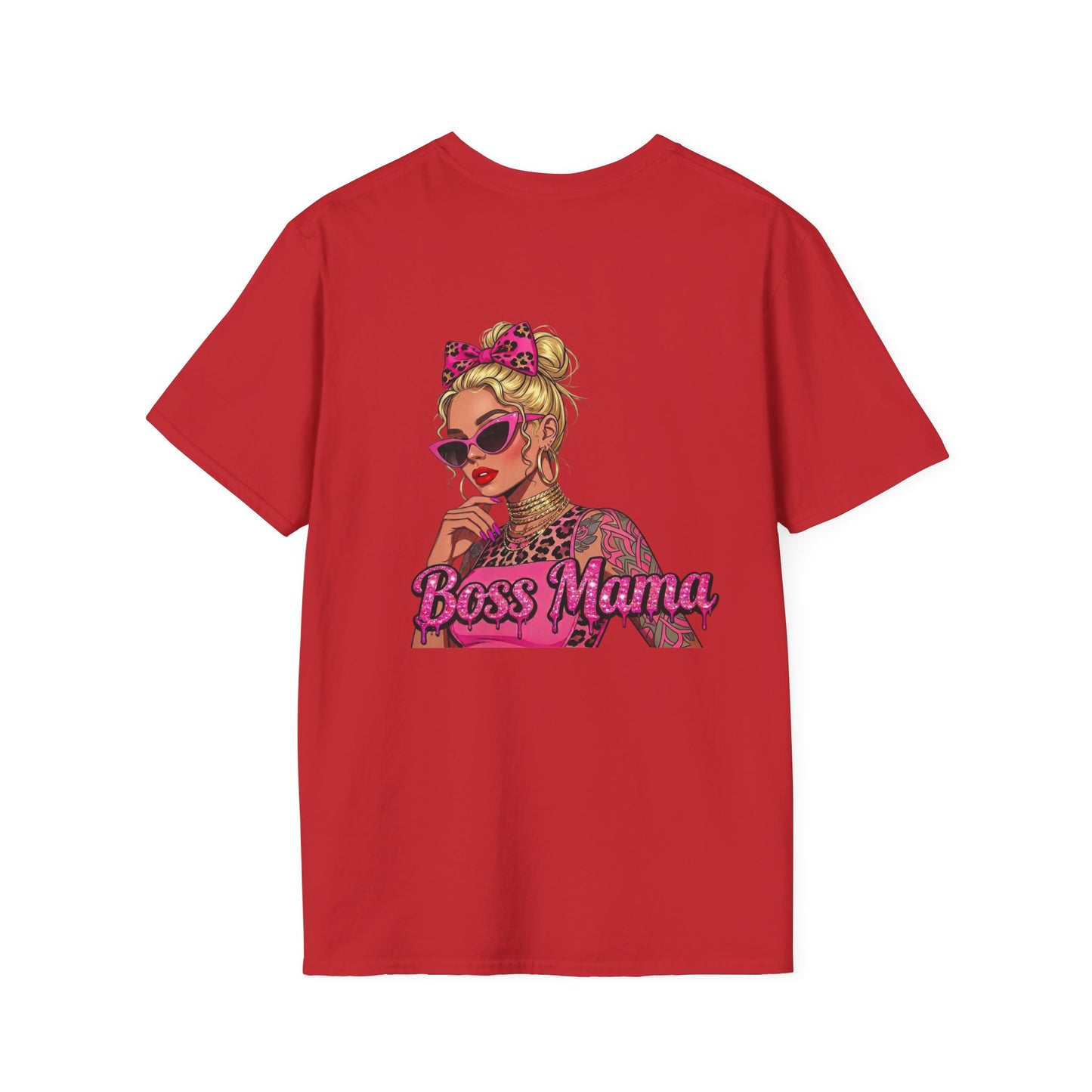 Boss Mama graphic T-Shirt | Retro Pinup Mom design