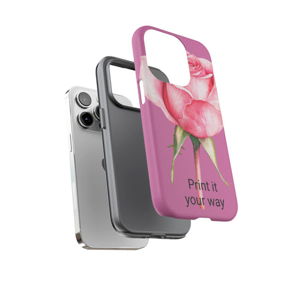 Custom cell phone case, Personalized Gift for Her, Inspirational, Elegant