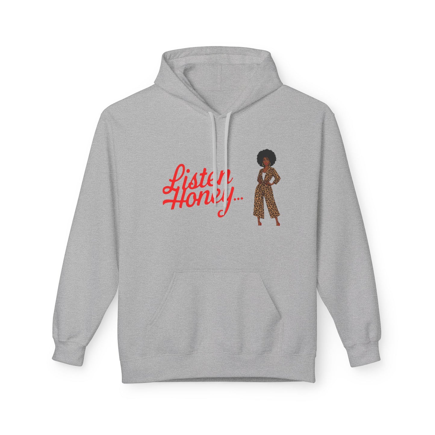 Empowering Quote Fleece Hoodie: Vintage Style, Unisex Graphic Sweatshirt, Casual Gift for Her, Inspirational Fashion, Everyday Comfort