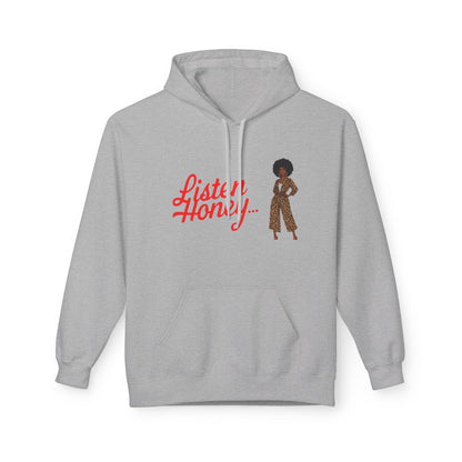Empowering Quote Fleece Hoodie: Vintage Style, Unisex Graphic Sweatshirt, Casual Gift for Her, Inspirational Fashion, Everyday Comfort