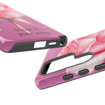 Custom cell phone case, Personalized Gift for Her, Inspirational, Elegant