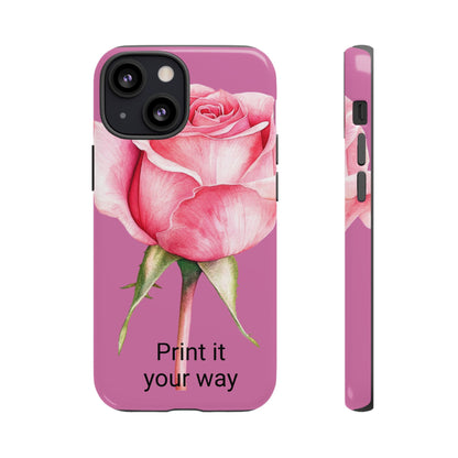 Custom cell phone case, Personalized Gift for Her, Inspirational, Elegant